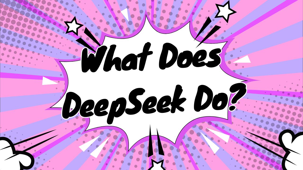 What Does DeepSeek Do?